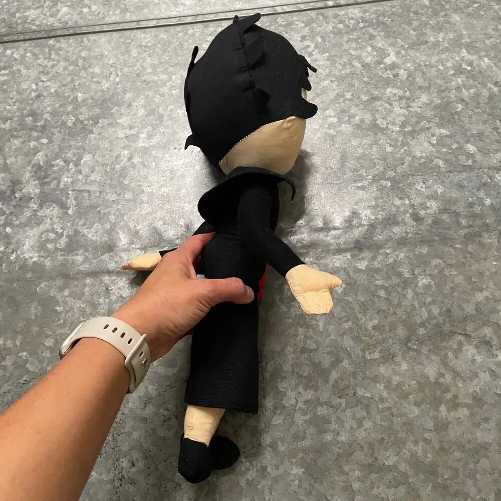 Vintage Y2K Gothic Betty Betty Boop Doll Plush Toy Vampire Victorian Goth Grunge